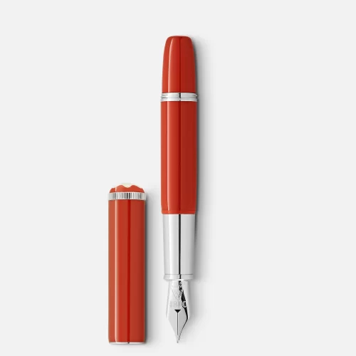 PLUMA F COLOR CORAL EDICIÓN HERITAGE ROUGE ET NOIR BABY