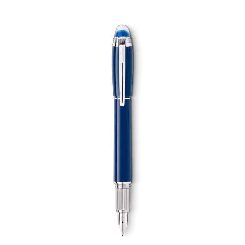 PLUMA M BLUE PLANET RESINA AZUL