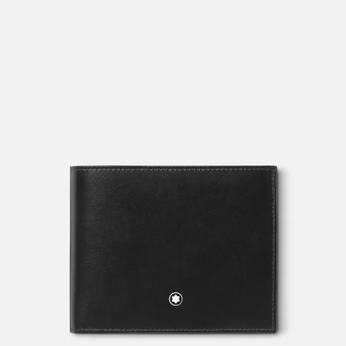 BILLETERA PARA 10 TARJETAS CON MONEDERO NEGRO