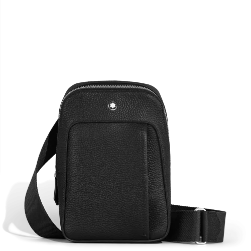 MINI BANDOLERA NEGRA GRAIN 220203