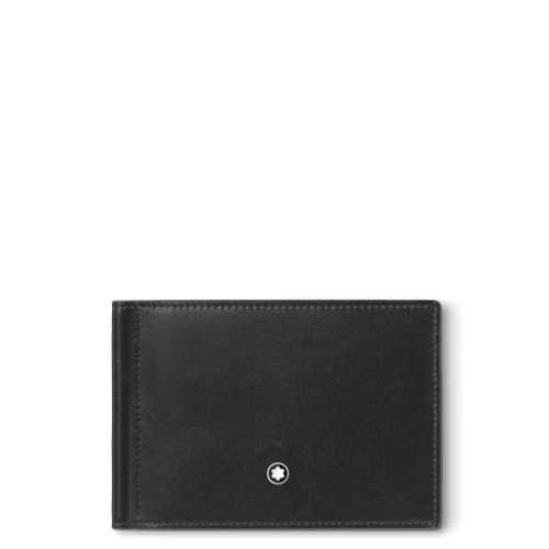 BILLETERA MEISTERSTÜCK NEGRA CON MONEY CLIP