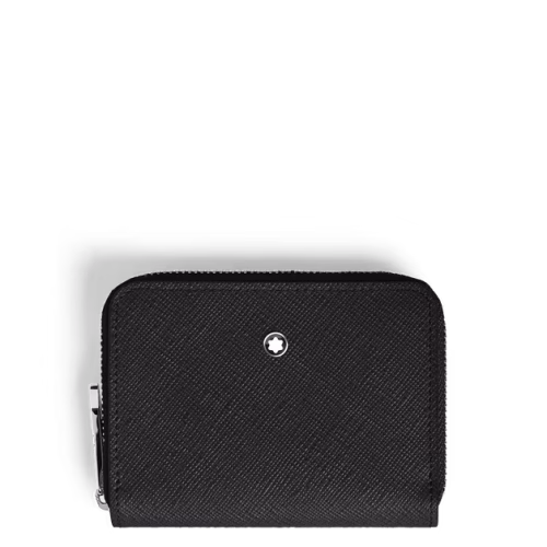 BILLETERA MINI SARTORIAL NEGRA 2 TARJETAS