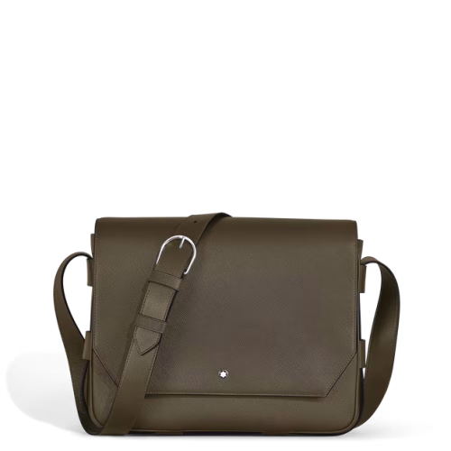 BOLSO SARTORIAL CRUZADO CAQUI