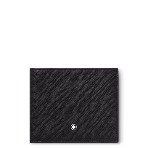 BILLETERA SARTORIAL NEGRA PARA 8 TARJETAS